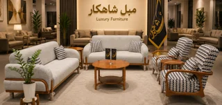 مبل راحتی تختخواب شو مدل مینیمال افرا  ۸ نفره