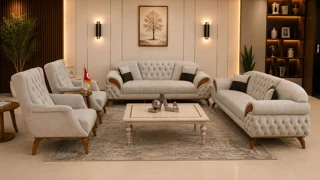 مبل راحتی چستر ربکا 8نفره